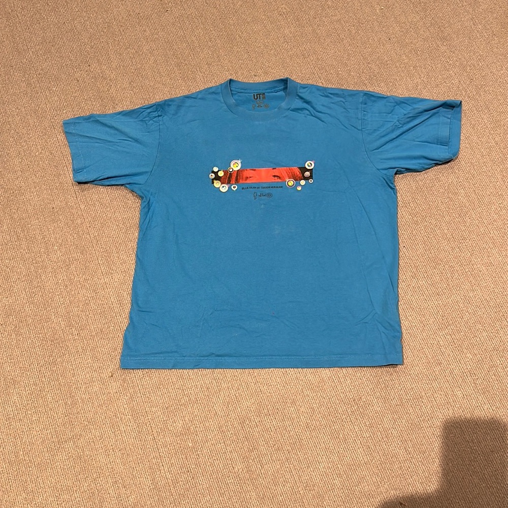 Billie Eilish X Takashi Murakami Uniqlo shirt